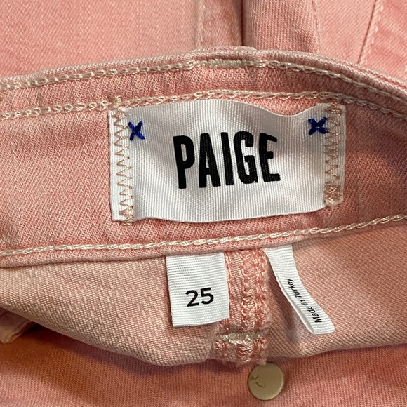 PAIGE Blush Atley Ankle Flare Jeans - Picture 3 of 11